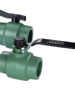 ACQUA SYSTEM – VALVULA ESFERICA EXT C/MANIJA FUSION 110 MM