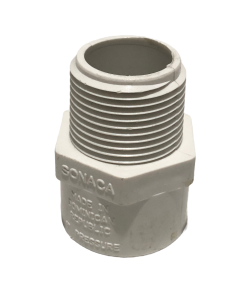 ADAPTADOR MACHO PVC 1 PULGADA SCH-40