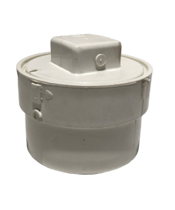 TAPON PVC REGISTRO 4 PULGADAS SCH-40
