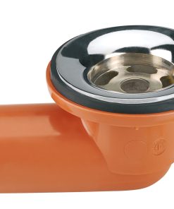 AWADUCT – SOPAPA A CODO P/BAÑERA – PVC  40 MM CR (4098)