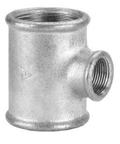 TEE RED GALV 1 1/2 X 1 1/4
